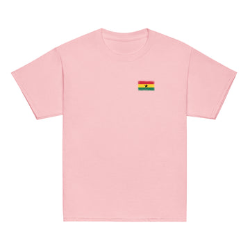 Ghana Flag Tee | Front | Kids | Youth Cotton