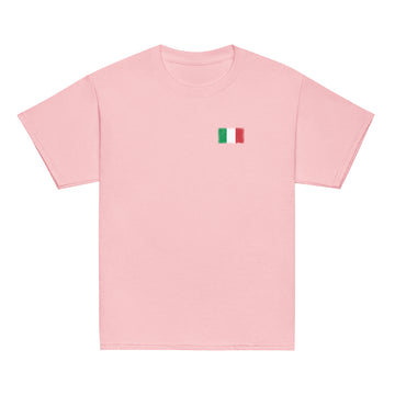 Italy Flag Tee | Front | Kids | Youth Cotton