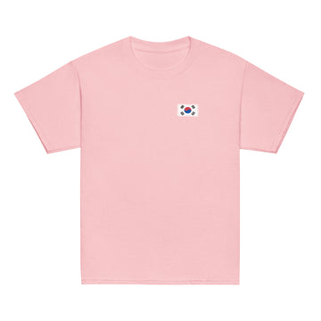 South Korea Flag Tee | Front | Kids | Youth Cotton