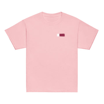 Qatar Flag Tee | Front | Kids | Youth Cotton