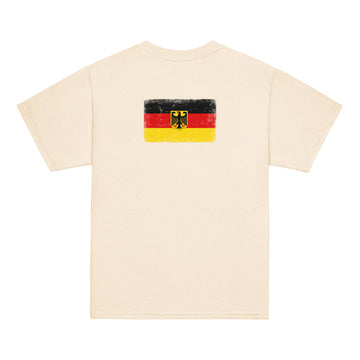 Germany Flag Tee | Back Print | Kids | Youth Cotton