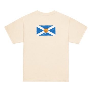 Scotland Flag Tee | Back Print | Kids | Youth Cotton
