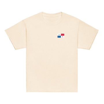 Panama Flag Tee | Front | Kids | Youth Cotton
