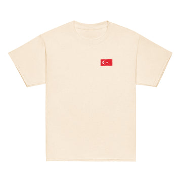 Turkey Flag Tee | Front | Kids | Youth Cotton