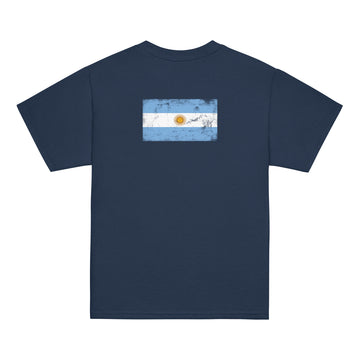 Argentina Flag Tee | Back Print | Kids | Youth Cotton