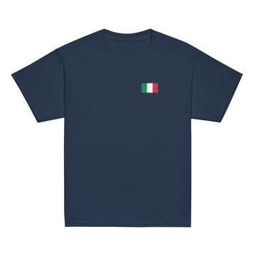 Italy Flag Tee | Front | Kids | Youth Cotton