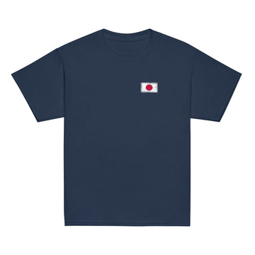 Japan Flag Tee | Front | Kids | Youth Cotton