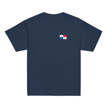 Panama Flag Tee | Front | Kids | Youth Cotton