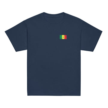 Senegal Flag Tee | Front | Kids | Youth Cotton