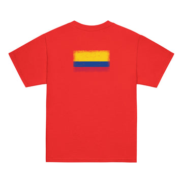 Colombia Flag Tee | Back Print | Kids | Youth Cotton