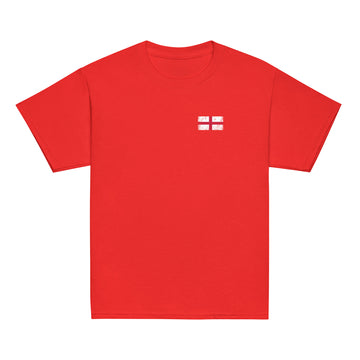 England Flag Tee | Front | Kids | Youth Cotton
