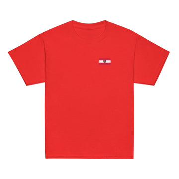 Austria Flag Tee | Front | Kids | Youth Cotton