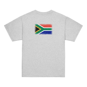 South Africa Flag Tee | Back Print | Kids | Youth Cotton