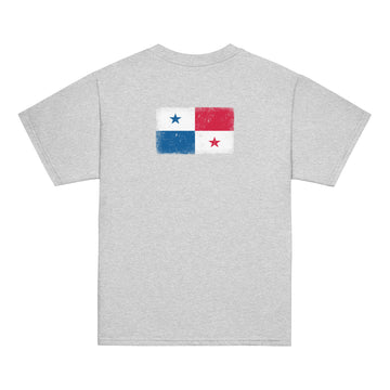 Panama Flag Tee | Back Print | Kids | Youth Cotton
