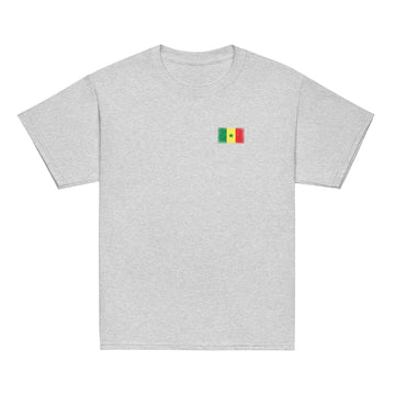 Senegal Flag Tee | Front | Kids | Youth Cotton