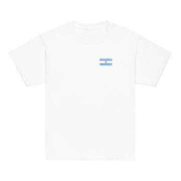 Argentina Flag Tee | Front | Kids | Youth Cotton